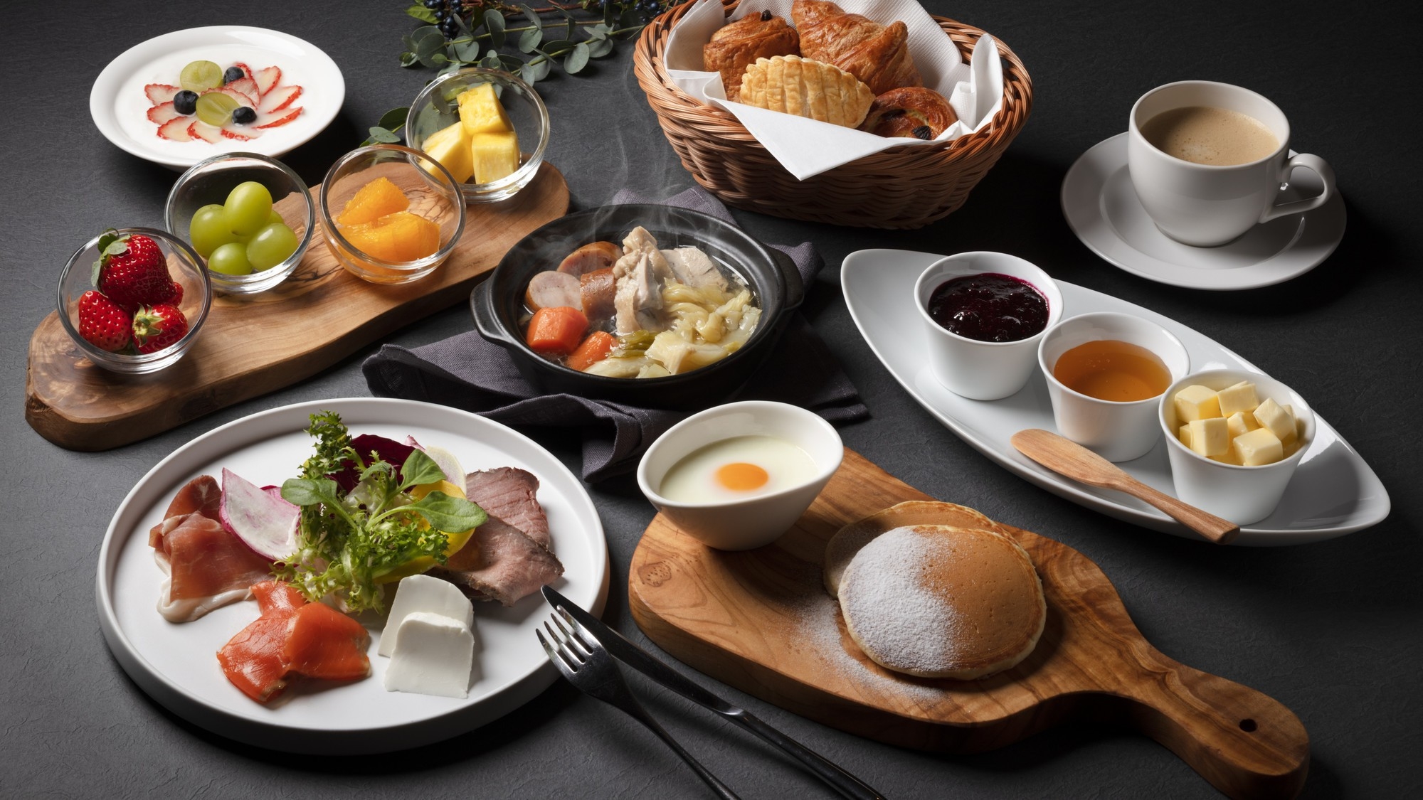 ・【朝食付き】和洋朝食で優雅な一日の始まりを