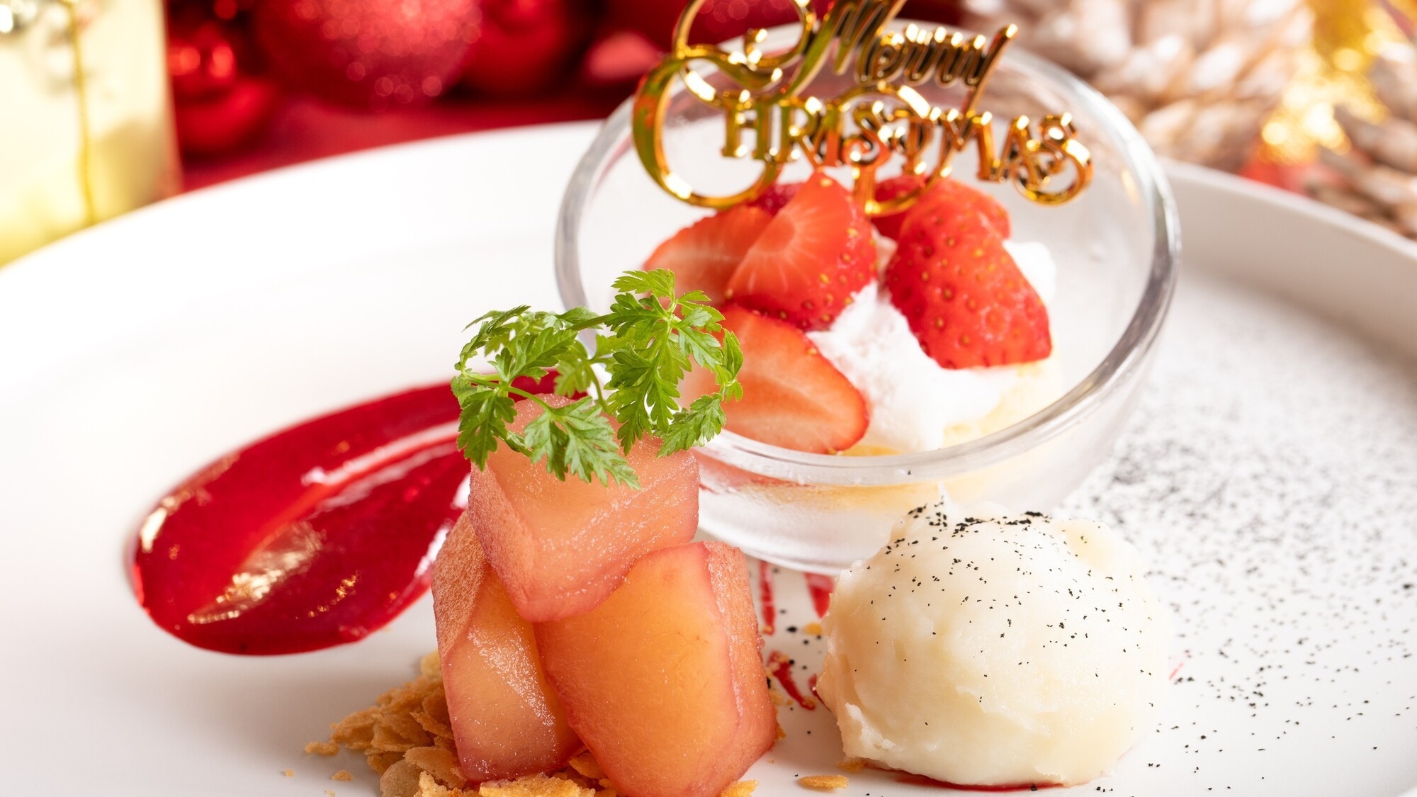 【期間限定】クリスマス創作ディナーコース付