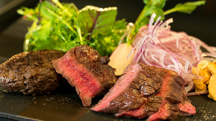 鉄板焼きメニュー（イメージ）