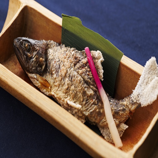 清流の女王　あまごの塩焼き