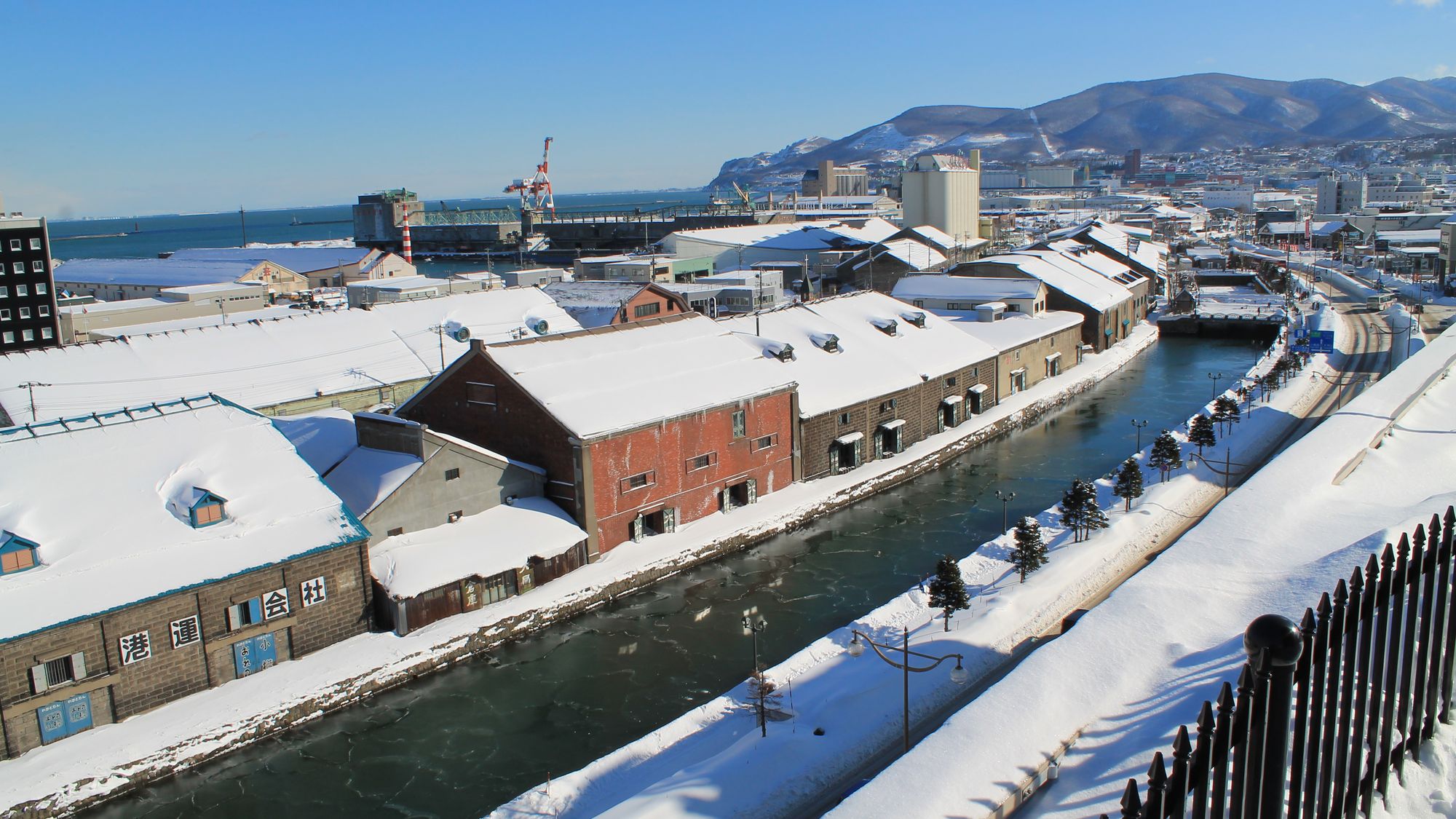 ホテルからの眺望（冬）