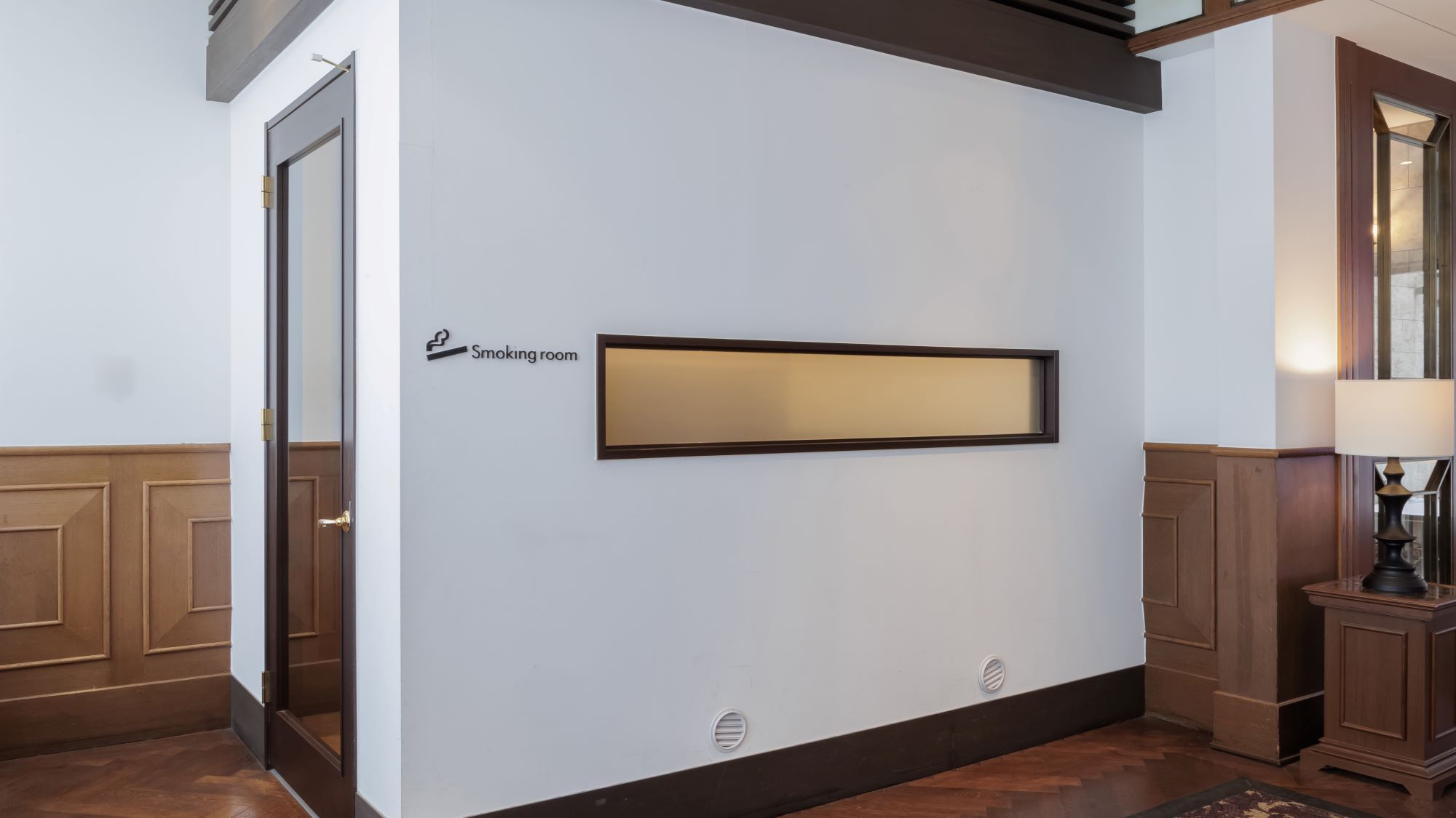 喫煙所（1階）24時間利用可