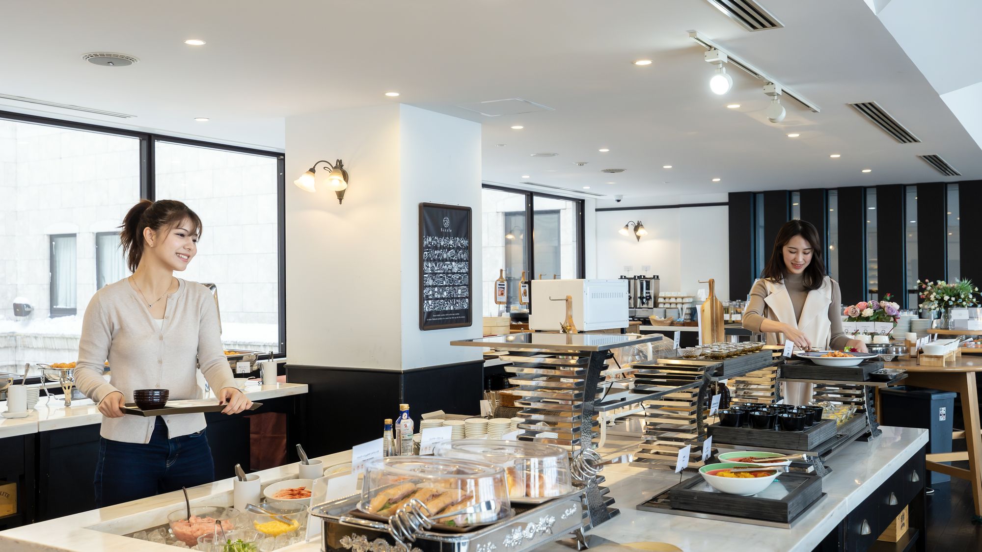 ビュッフェレストラン『Sizzle-シズル』朝食ビュッフェ