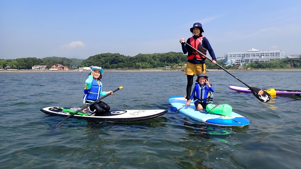 【おおいたパワーチャージ】サップ体験プラン／夏だ！海だ！絶景ビーチで海上散歩♪ バイキング＜２食付＞