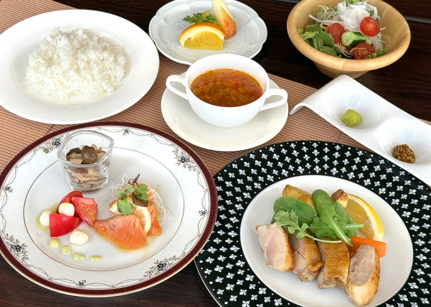 【ハラール食】和洋の選べるディナープラン／２食付き