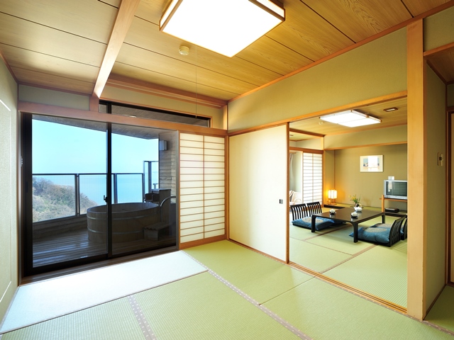 露天風呂付き客室