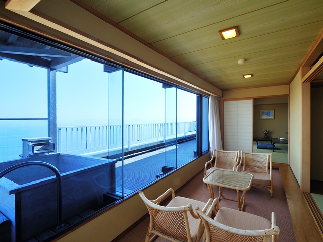 露天風呂付き客室