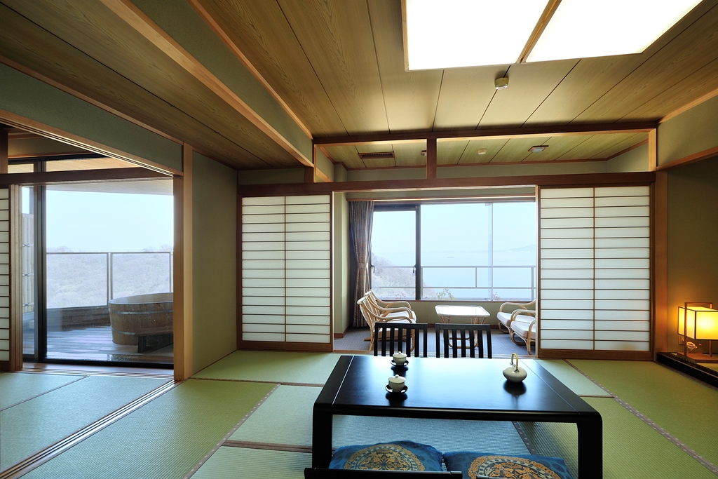 露天風呂付き客室