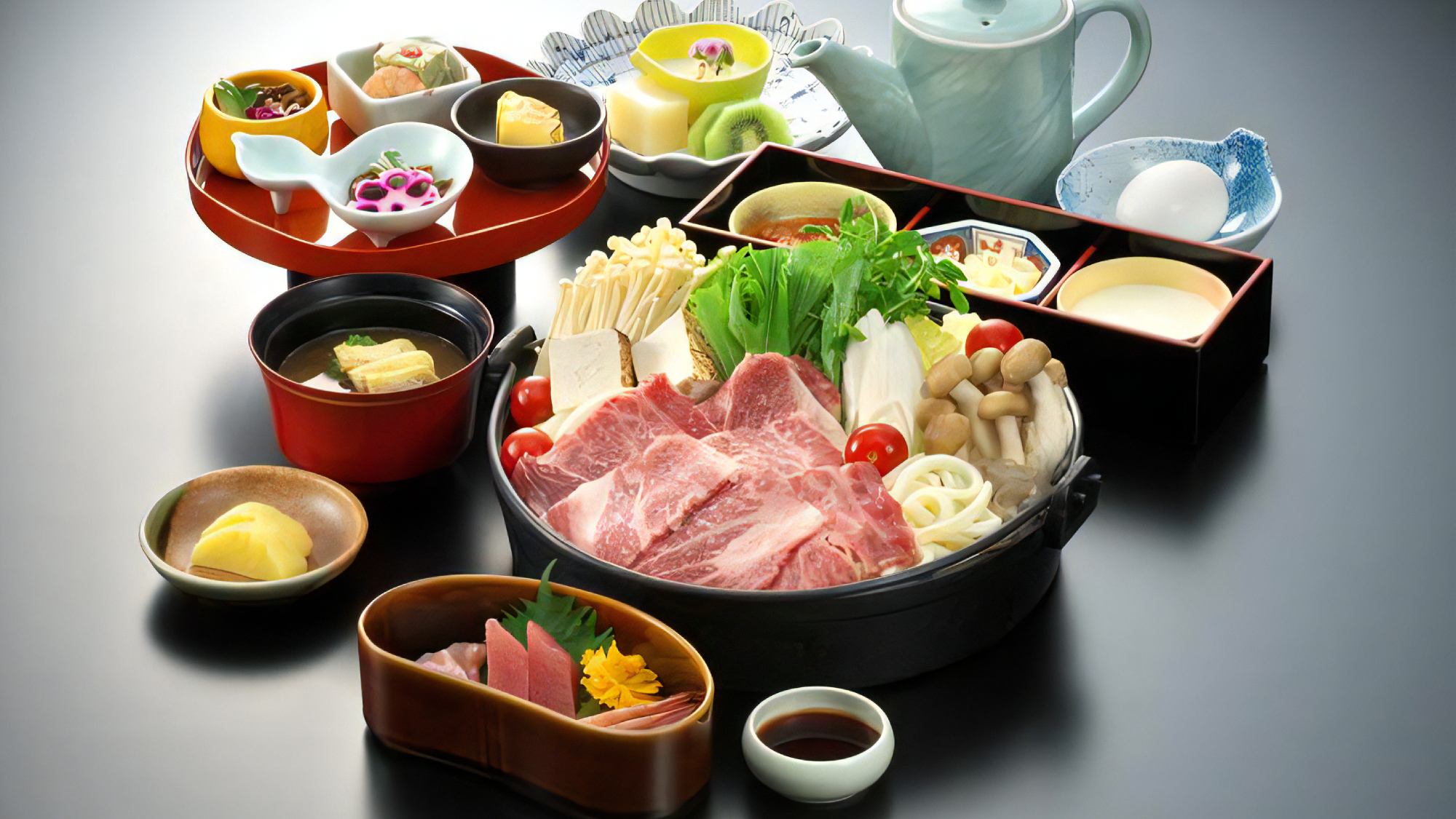 リニューアルすき焼き会席