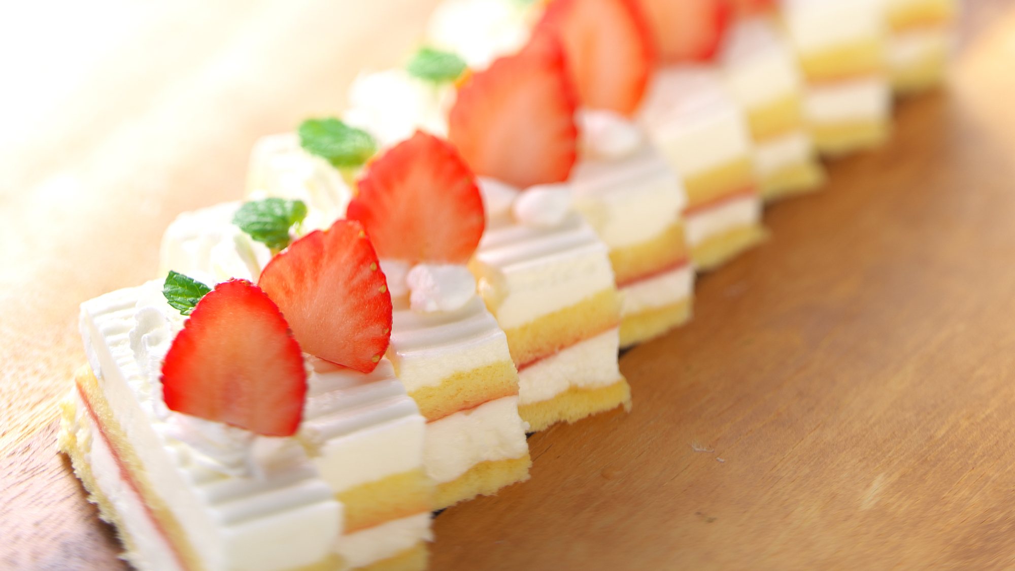 バイキング＜冬いちご＞｜一例