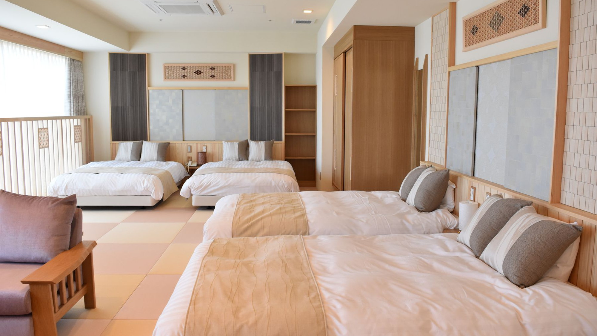 【和モダン4ベッド】一例