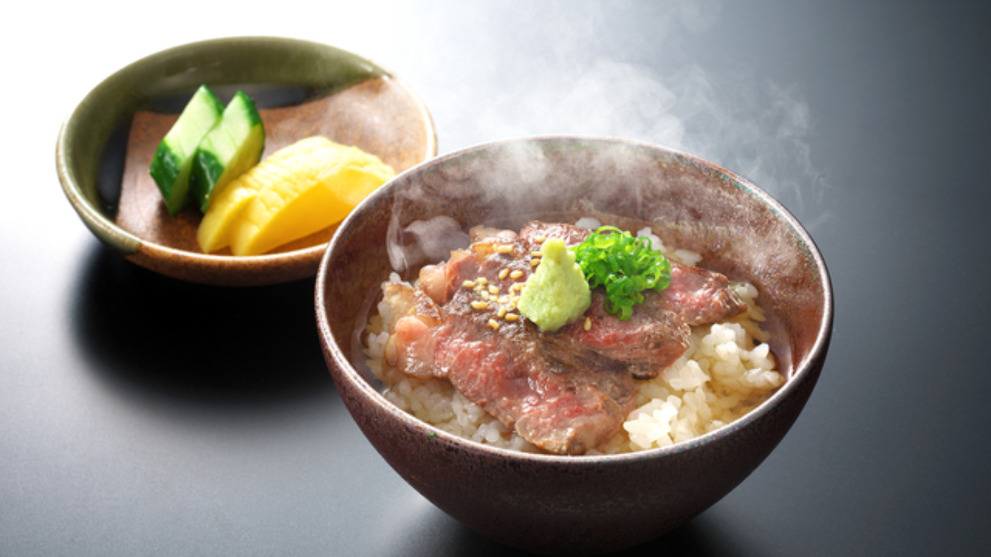 赤羽根ロコビーフひつまぶし_お茶漬け