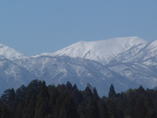 白銀の能郷白山