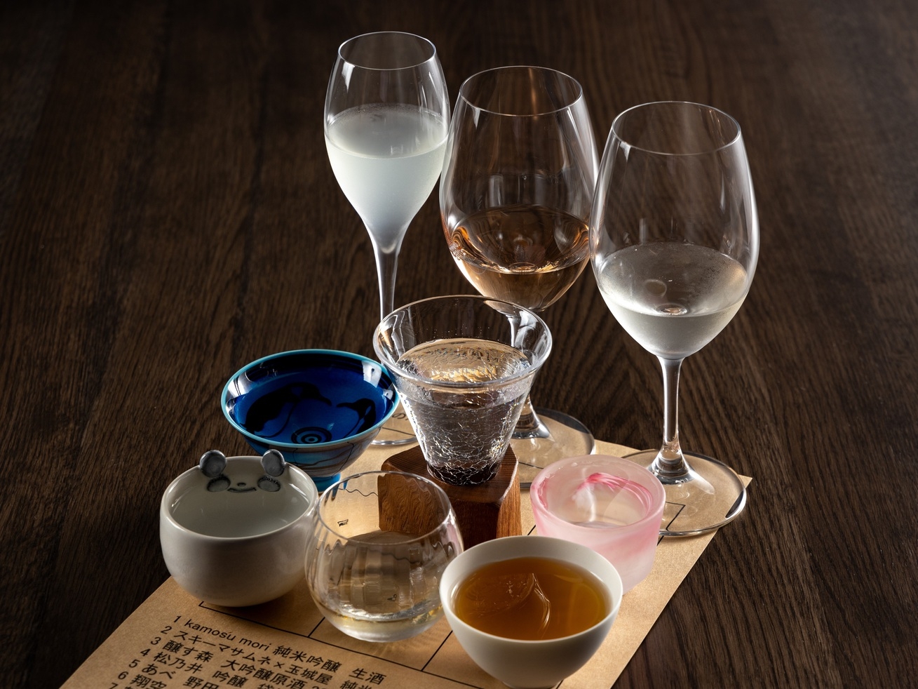 【9種の日本酒を楽しむ】酒匠オススメの新潟地酒のんべえプラン＜夕食：妻有ポークのしゃぶしゃぶ＞