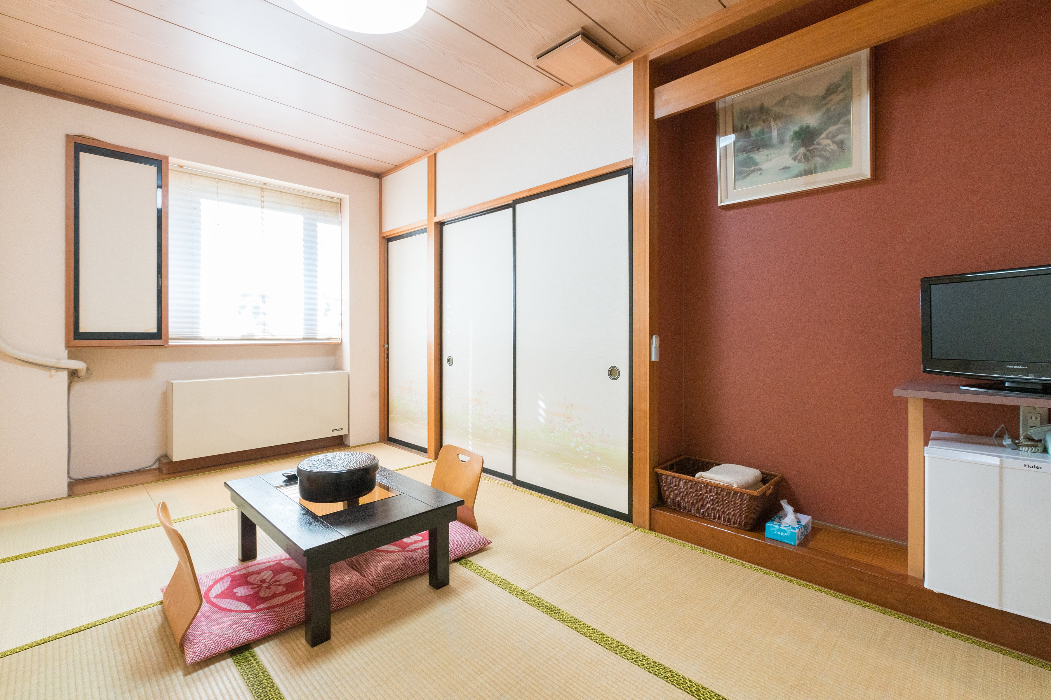 *【和室／7.5畳】最大3名様までご利用いただける、シンプルな和室のお部屋です。