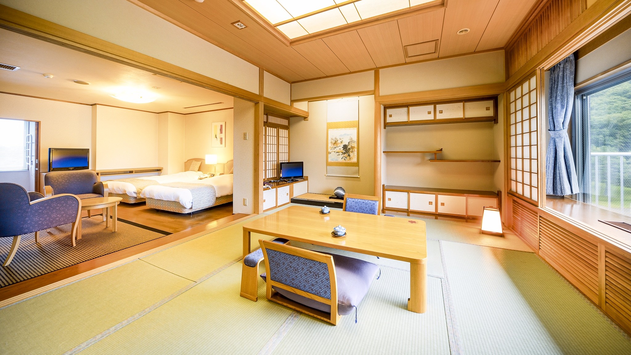 【飛燕閣】和洋スイートルーム 檜風呂付【禁煙】