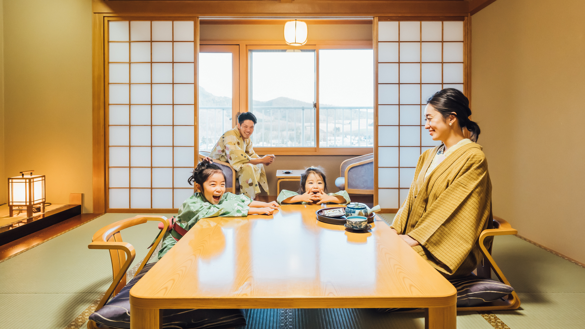 お部屋でホッと一息