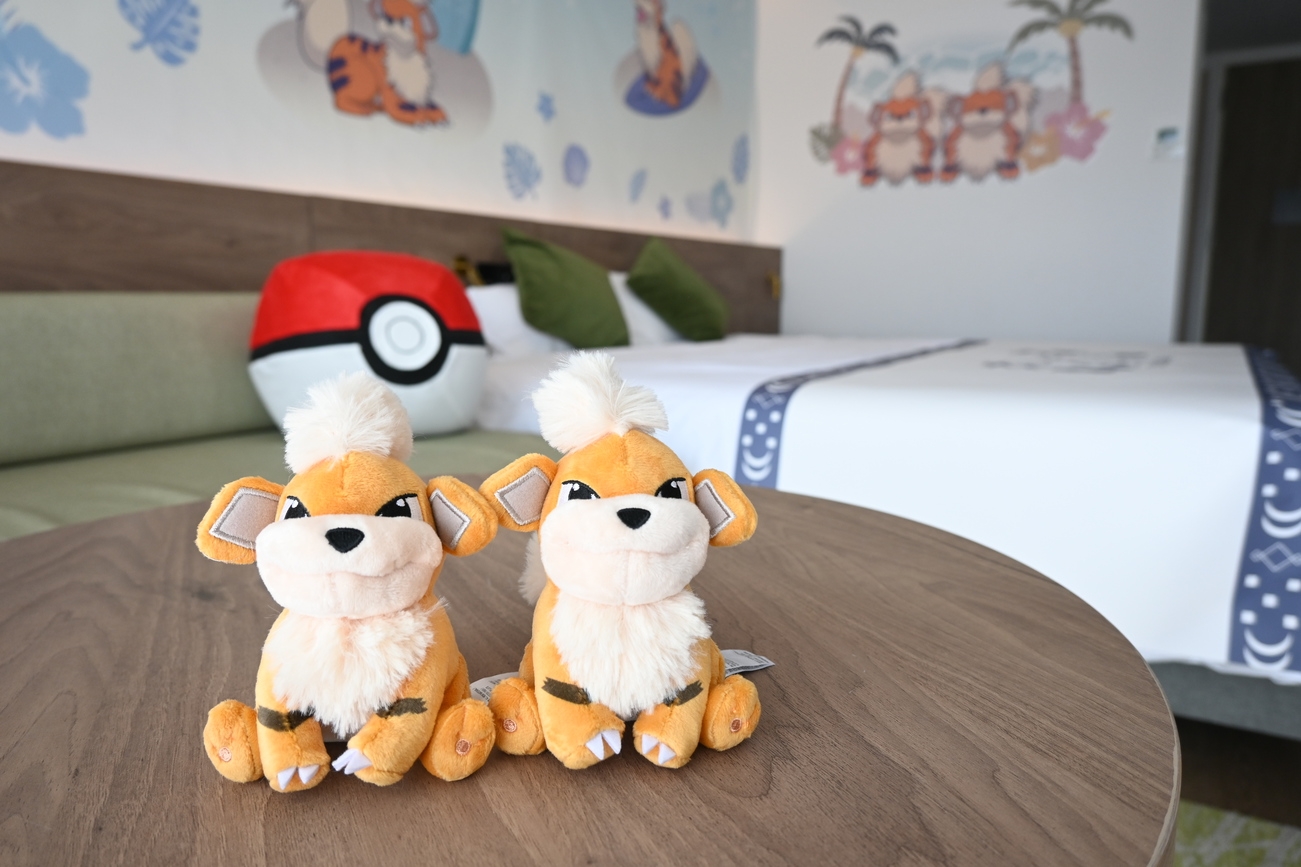 おきなわ応援ポケモン「ガーディコラボルーム」オリジナルグッズ付き＜食事なし＞