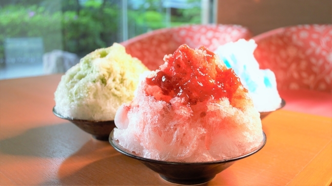【夏旅応援■1泊2食】大人気・日光天然かき氷と色浴衣の２大特典付き！旬の会席料理で夏の鬼怒川を満喫
