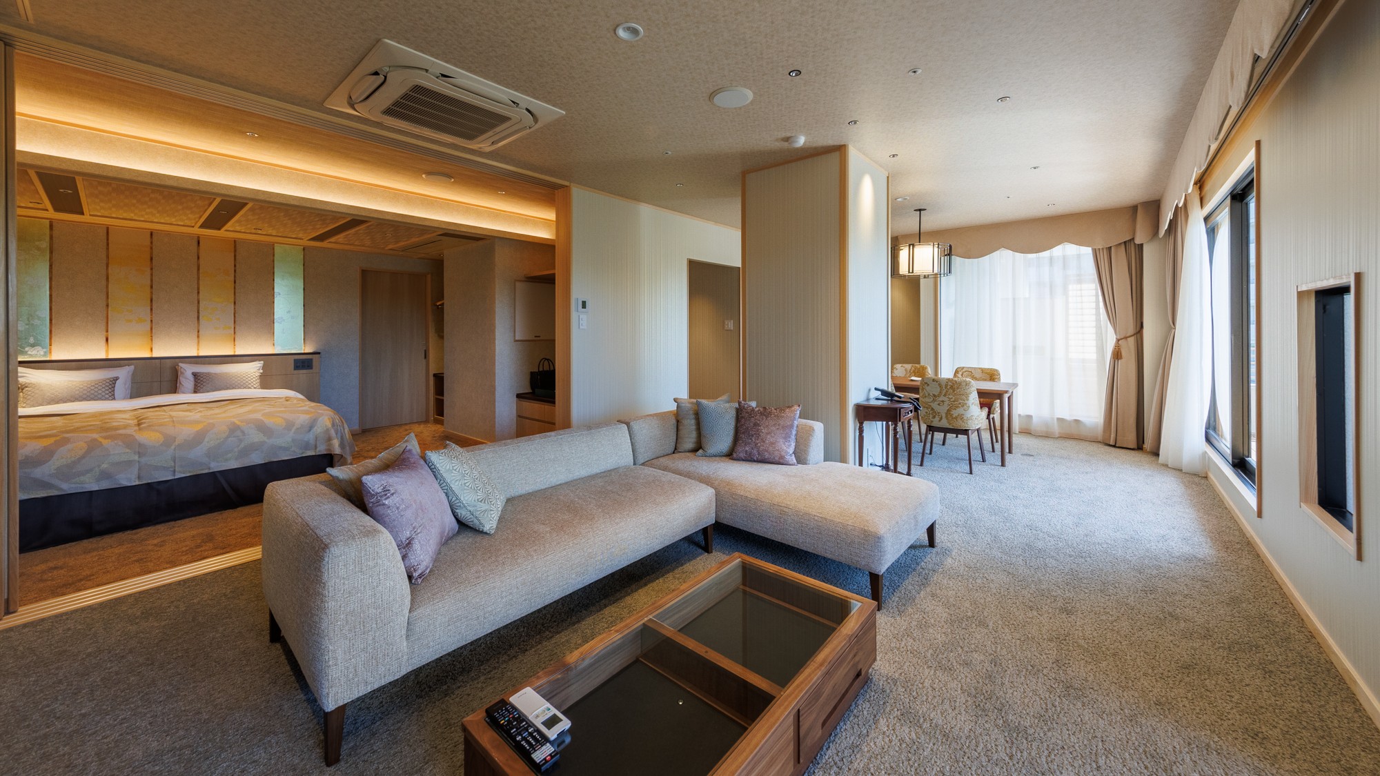 ＜2025年秋誕生＞【静龍｜露天風呂付スイート翠嶺】翠嶺　当館最上級、贅を尽くした特別室です