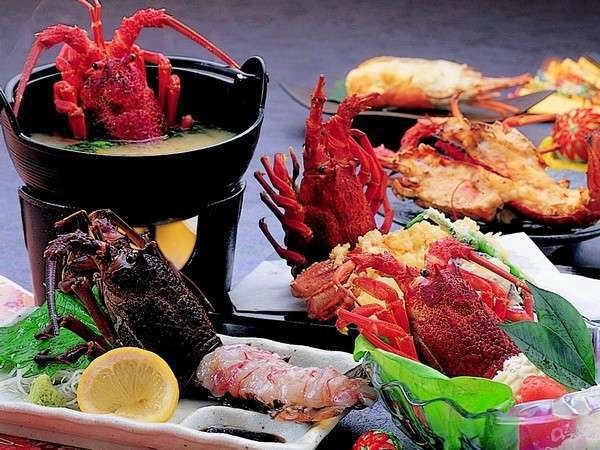 4種の伊勢海老料理付き自慢の伊勢海老三昧プラン