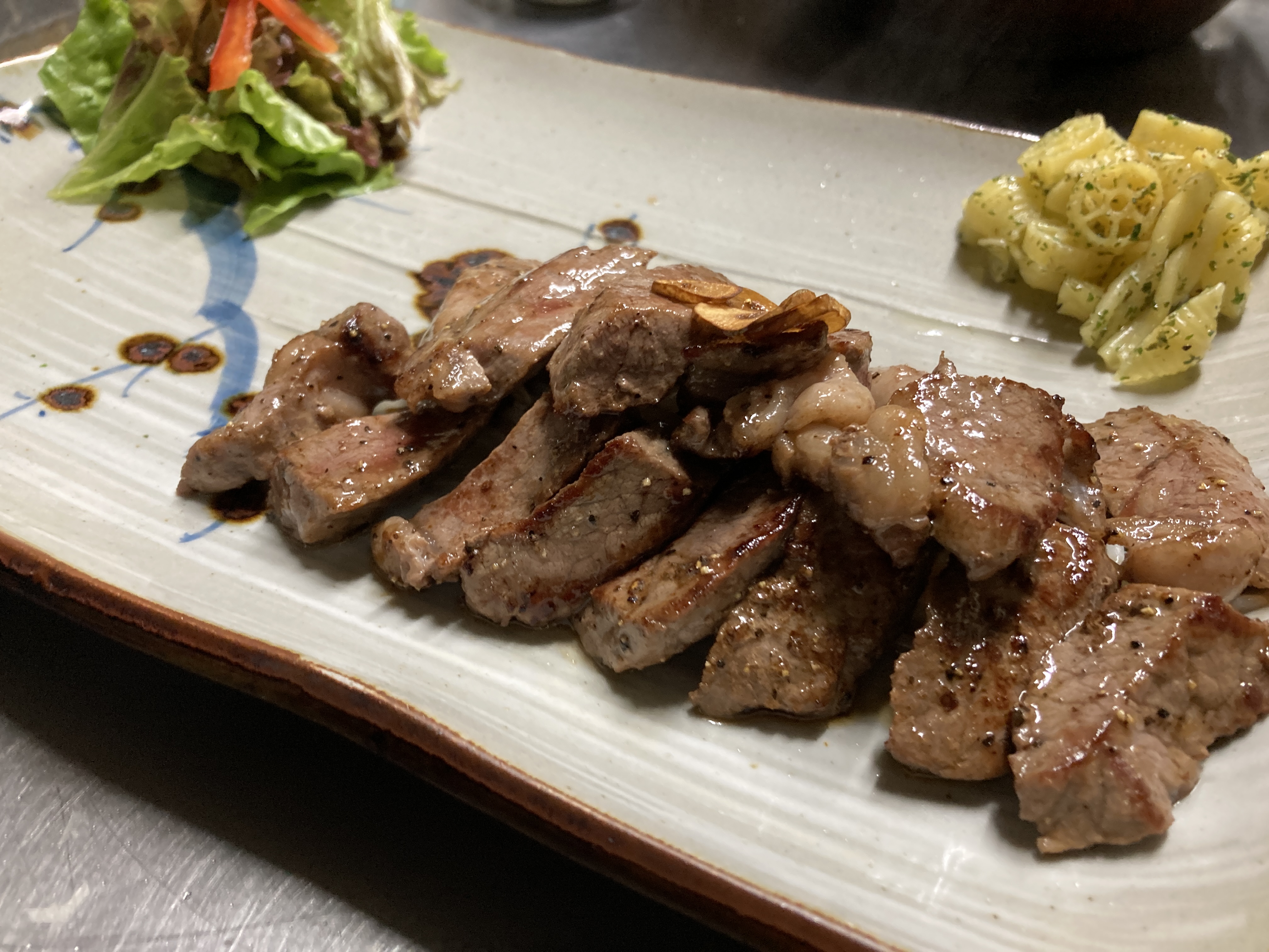 牛肉カミナリステーキ