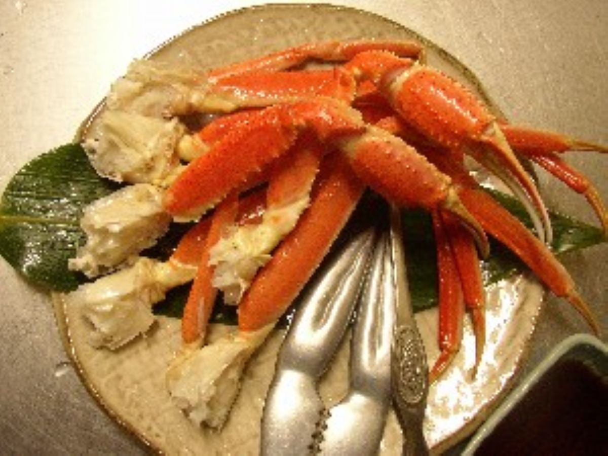 茹でズワイガニ