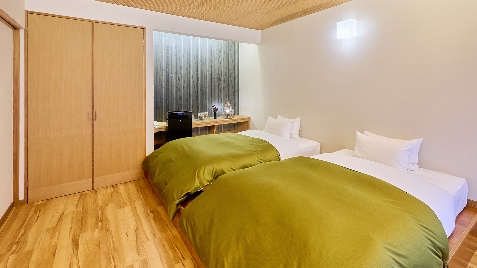 【和風モダン】ツイン（12畳)　露天風呂付・離れ