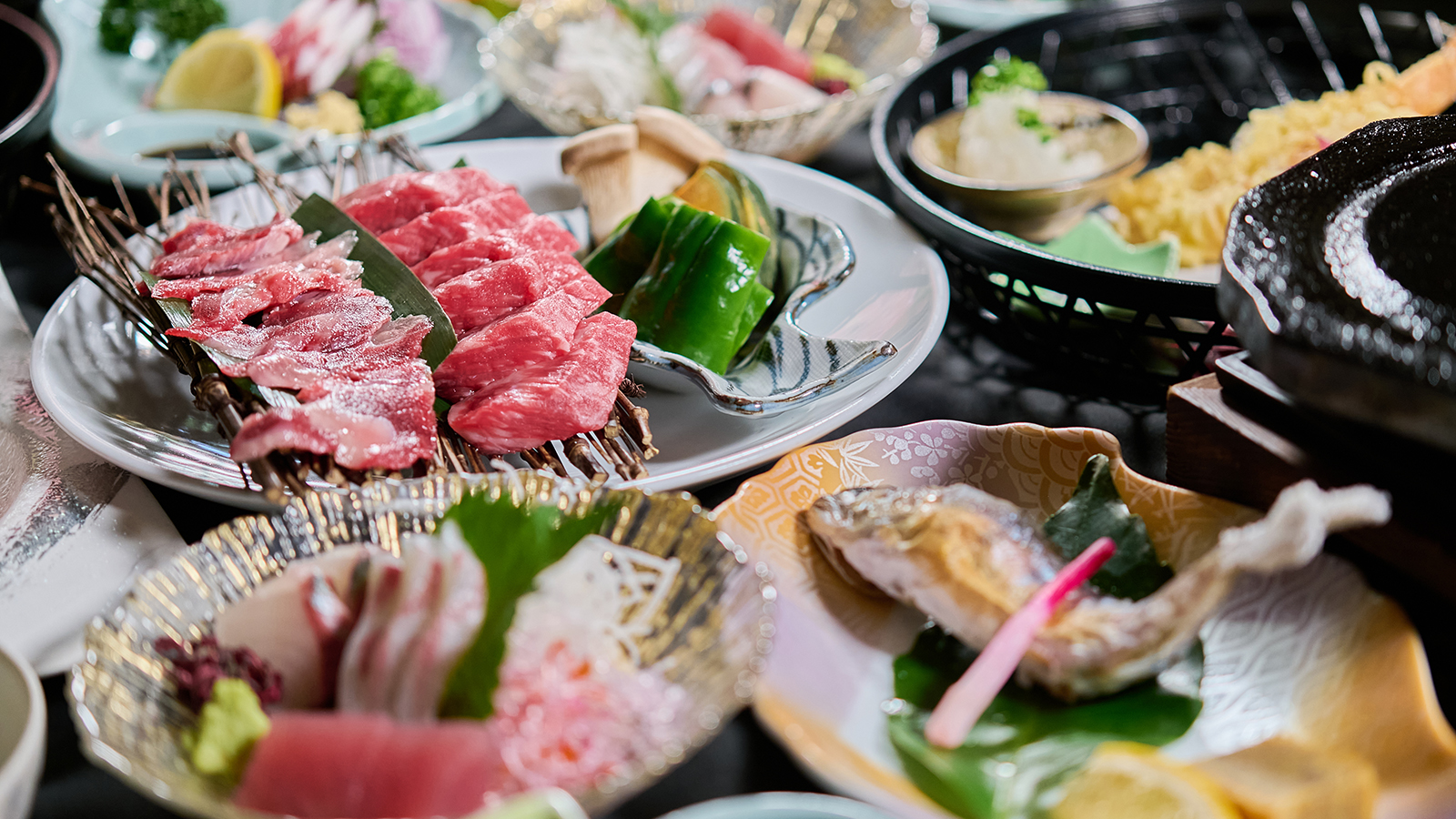 グレードアップ会席(一例)