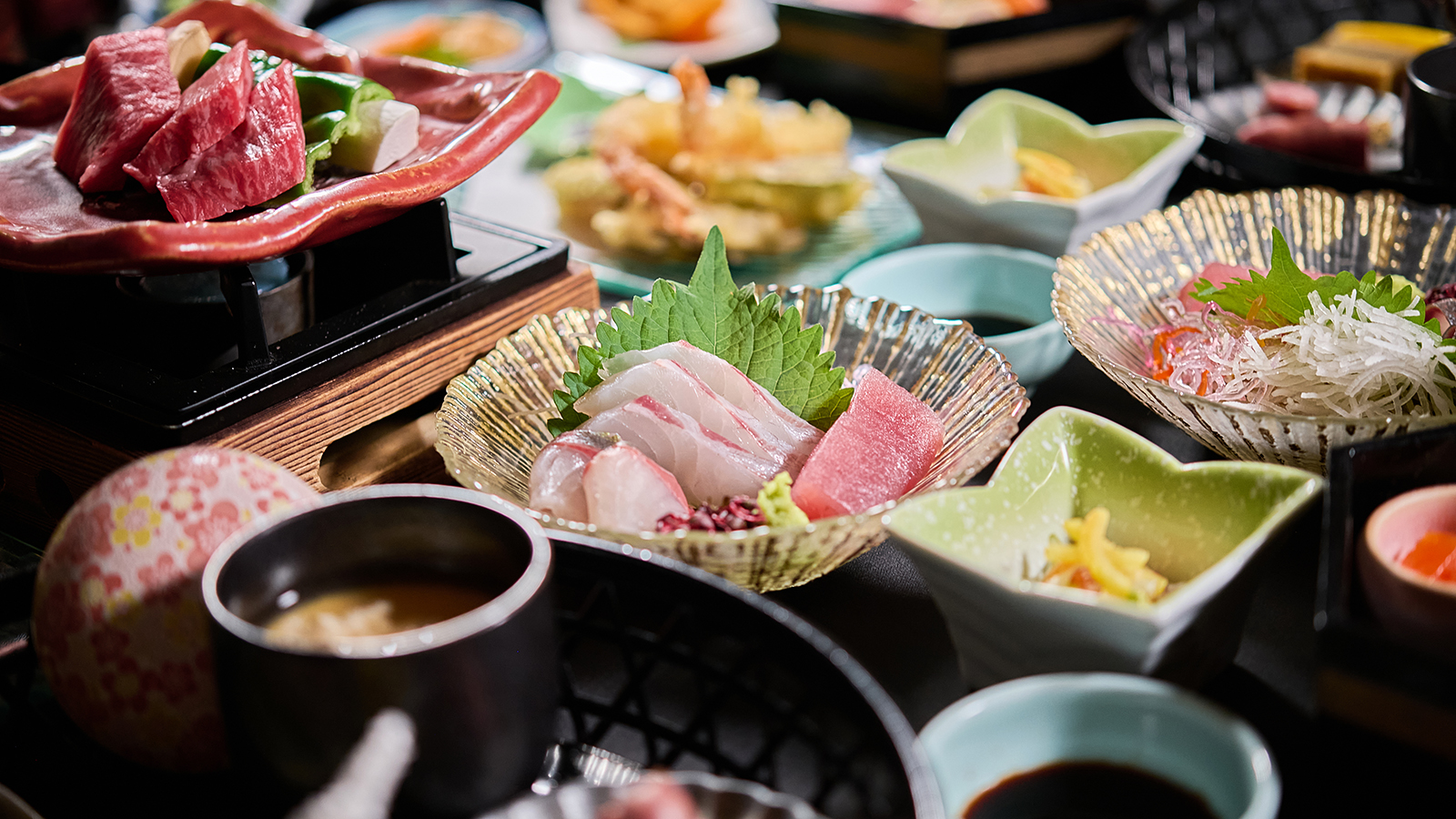 夕食スタンダード会席(一例)