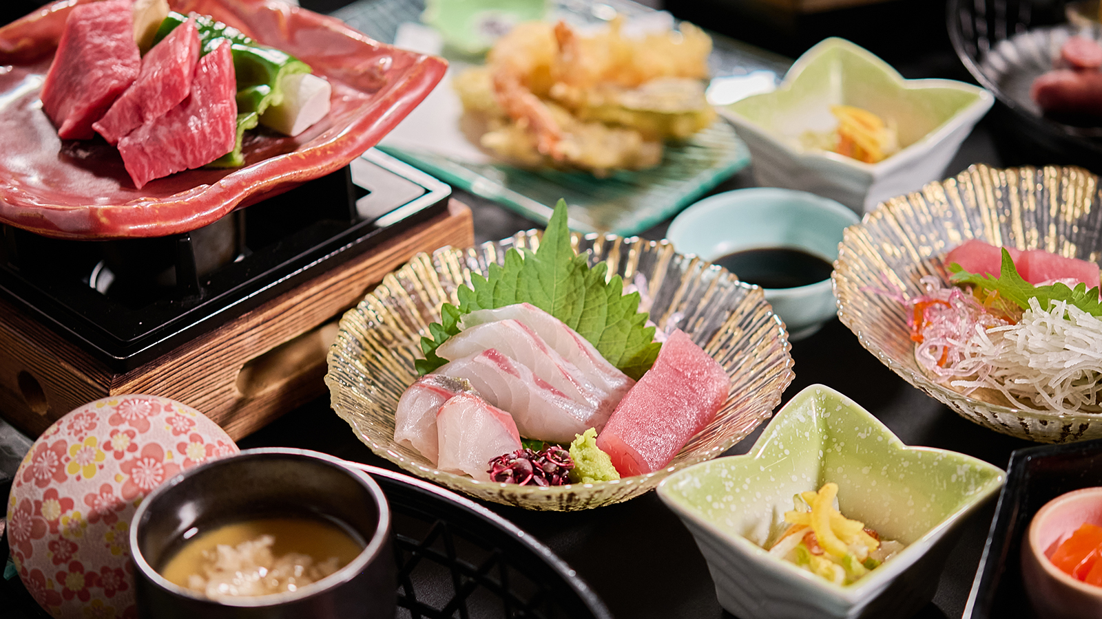 夕食スタンダード会席(一例)