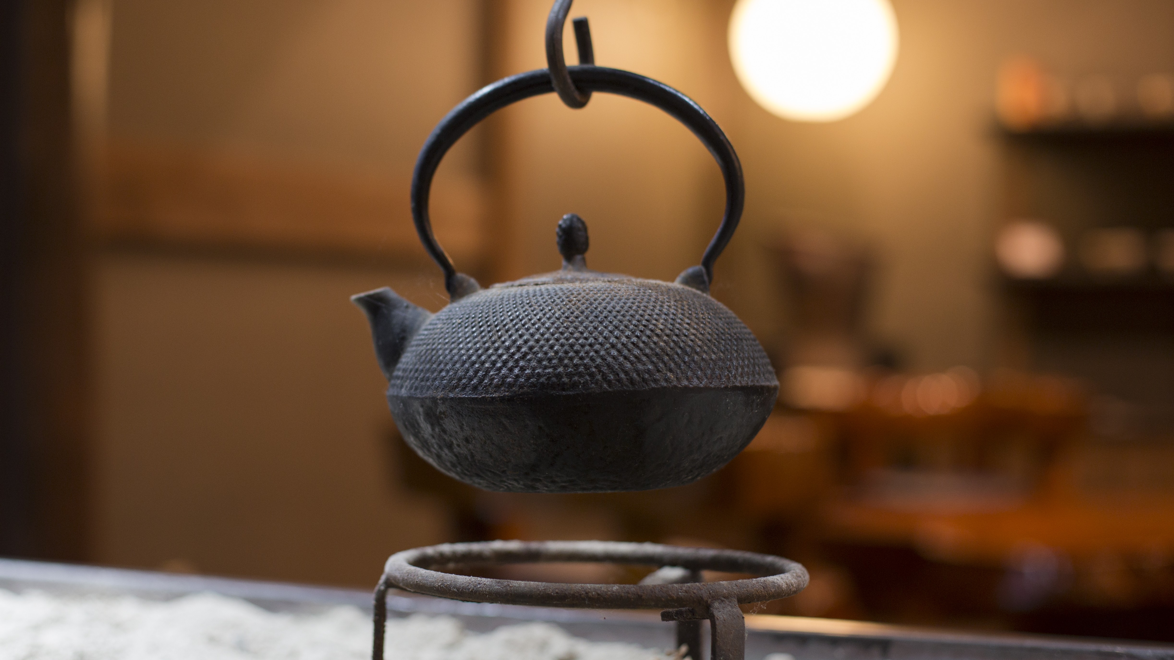 ロビー　囲炉裏