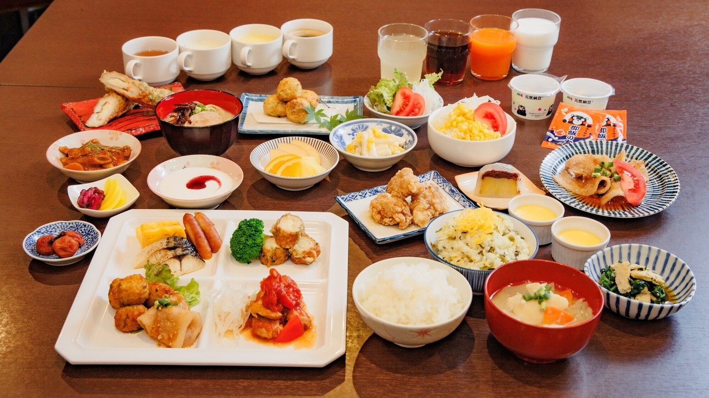 【楽天月末セール】朝食は充実の「和洋バイキング」をご用意！スタンダード朝食付きプラン 