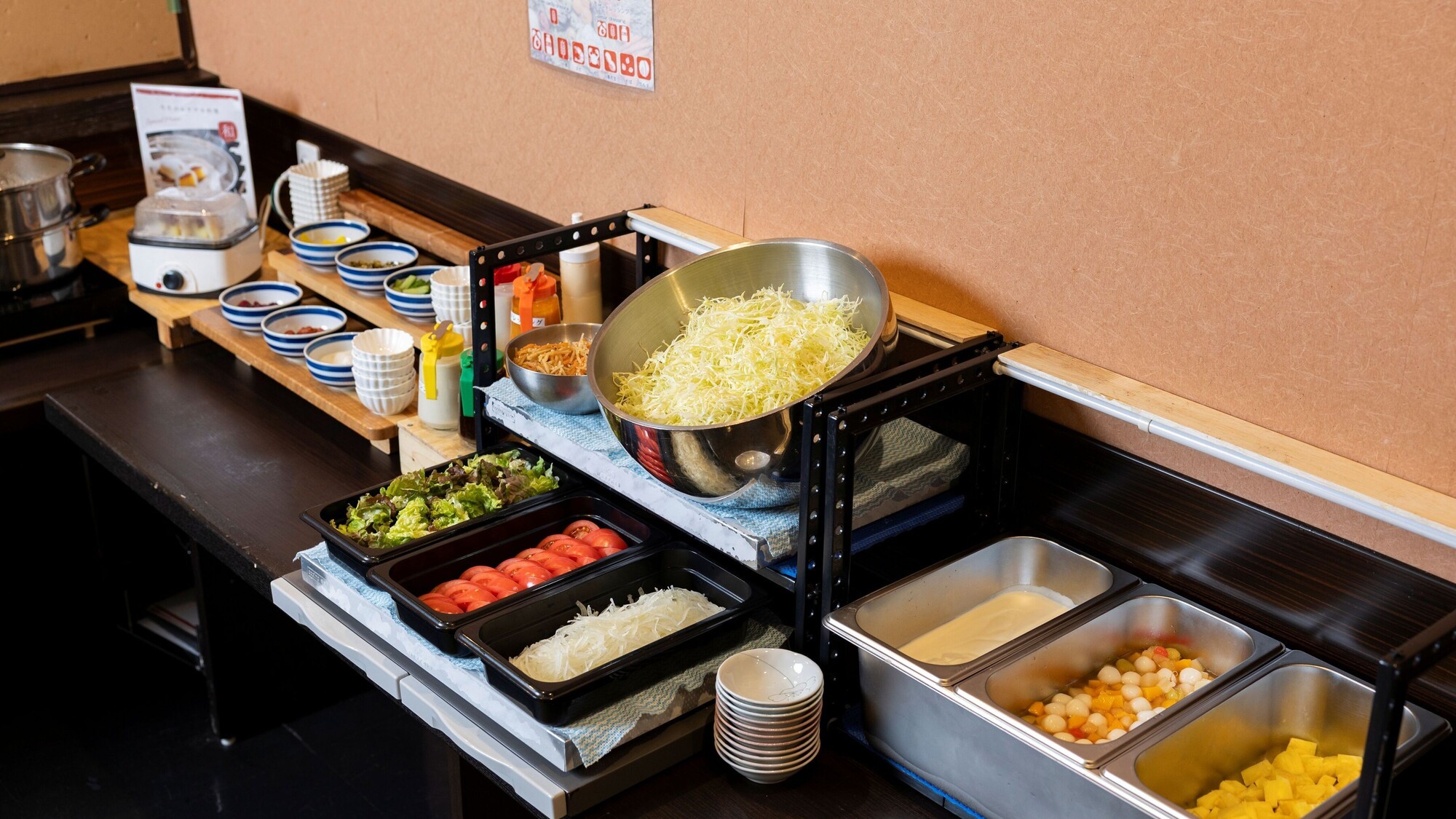 【朝食】ビュッフェコーナー