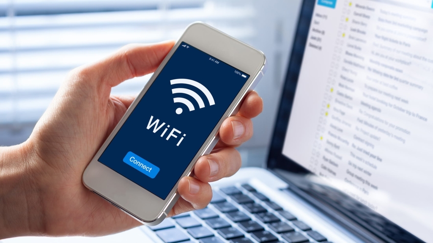 【WIFI】全客室でWIFIがご利用いただけます。