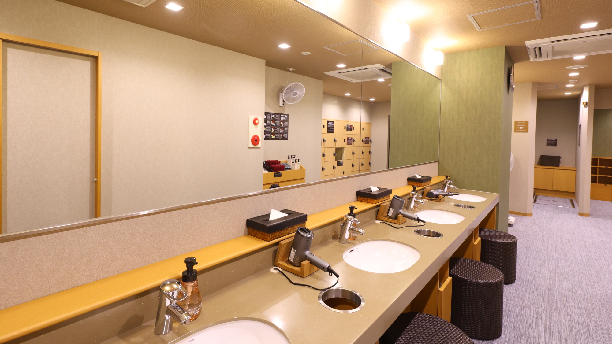 ◆男性大浴場脱衣所