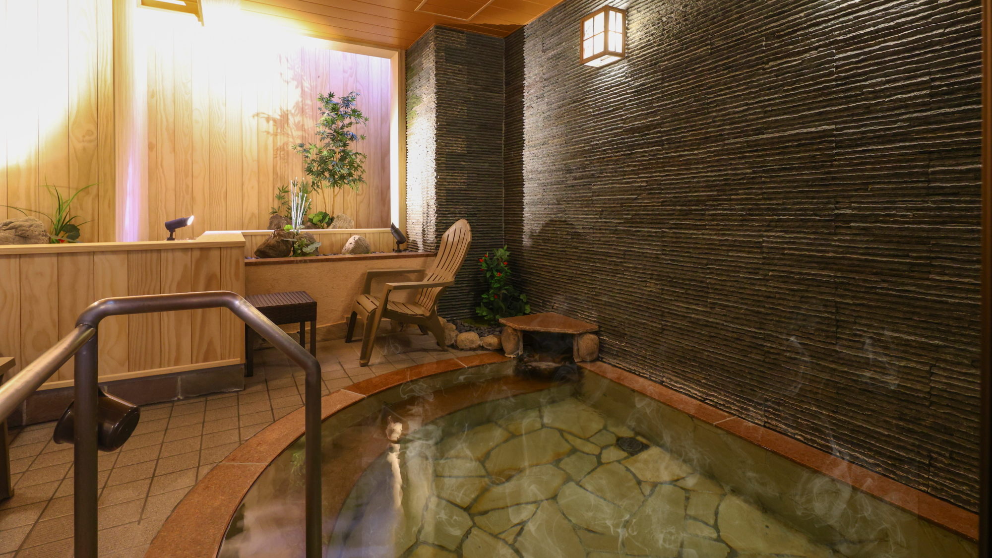 ◆男性大浴場　外気浴