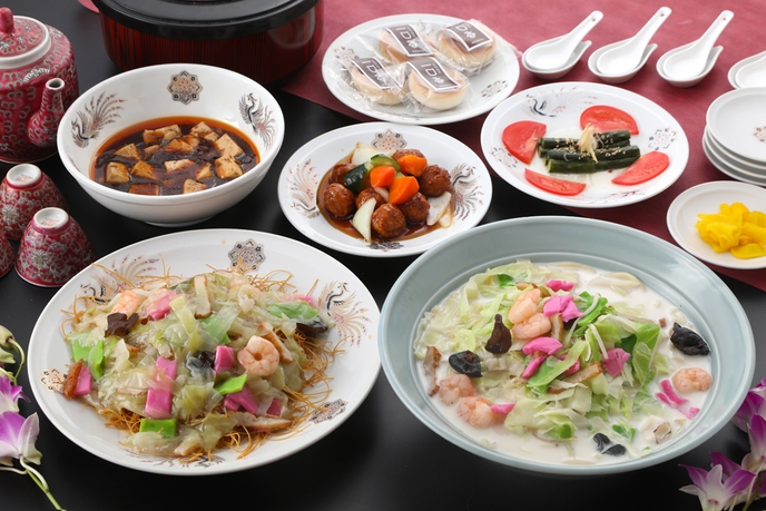 本場の味を堪能！ちゃんぽん＆皿うどん「麺食べ比べ」夕食付プラン