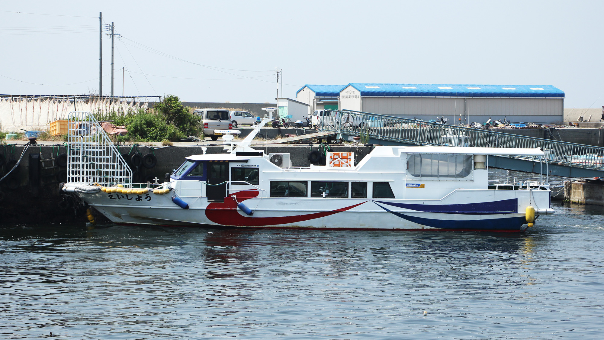 海上タクシーえいしょう◆高速船を所有しておりますので、海上タクシーや海上周遊を運行しています。