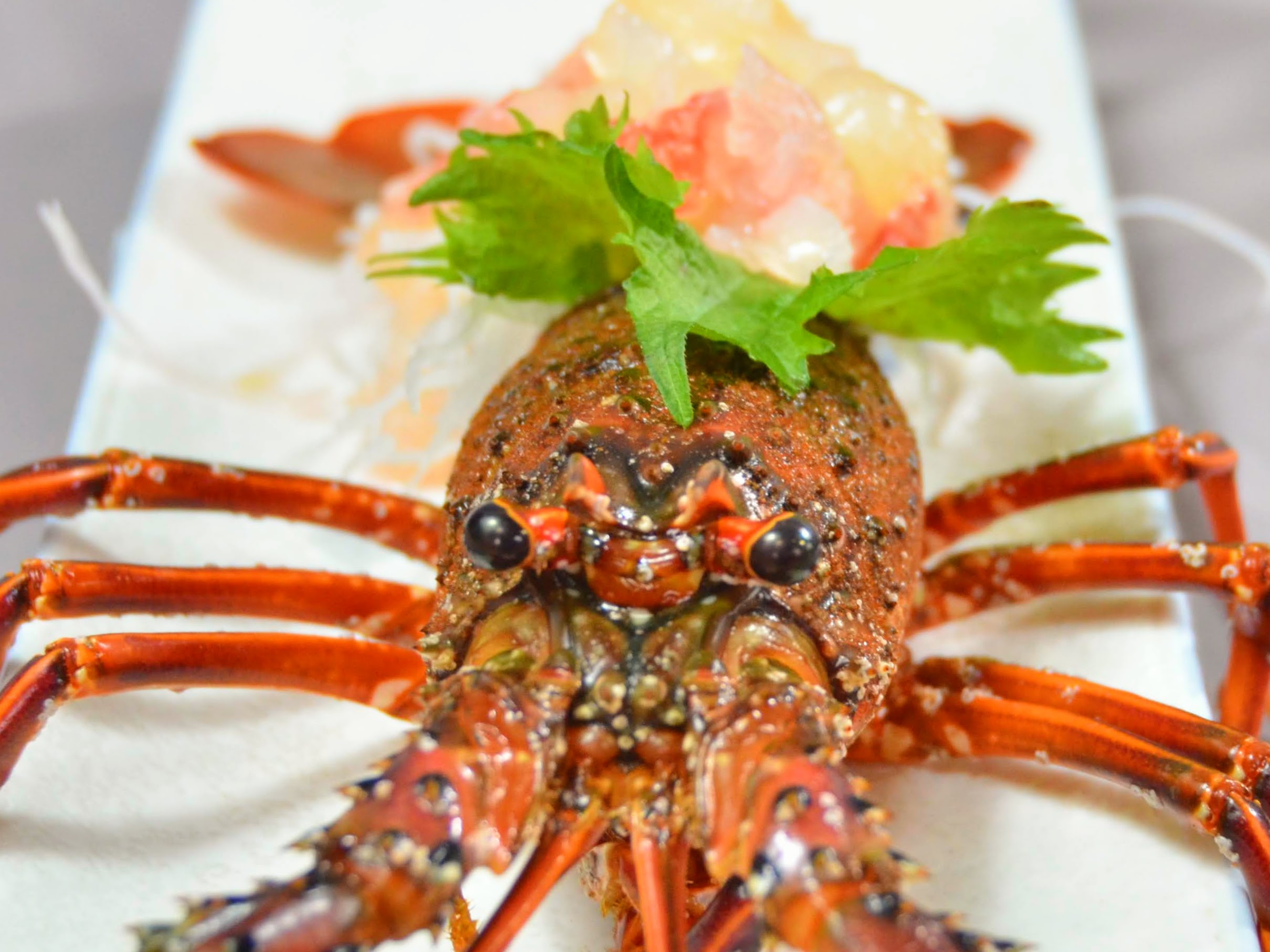 伊勢海老活造り