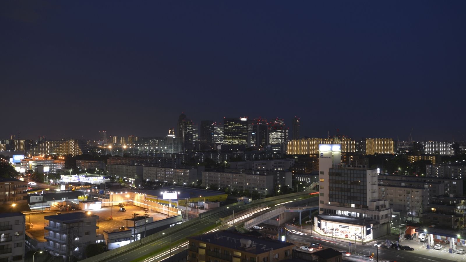 周辺景色（夜景）