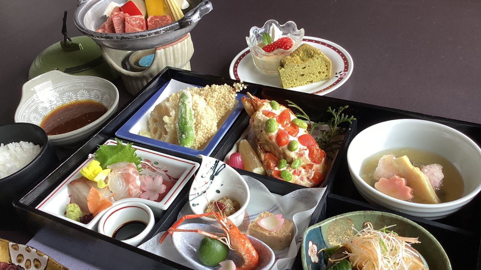 ◆花御膳/朝食あり◆季節の三重ブランド２品確約！料理長の技の光る御膳を堪能！