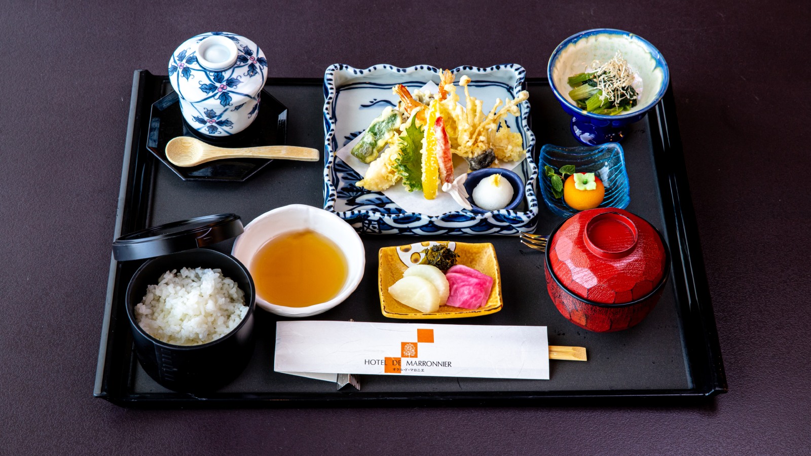 天ぷら定食　※一例