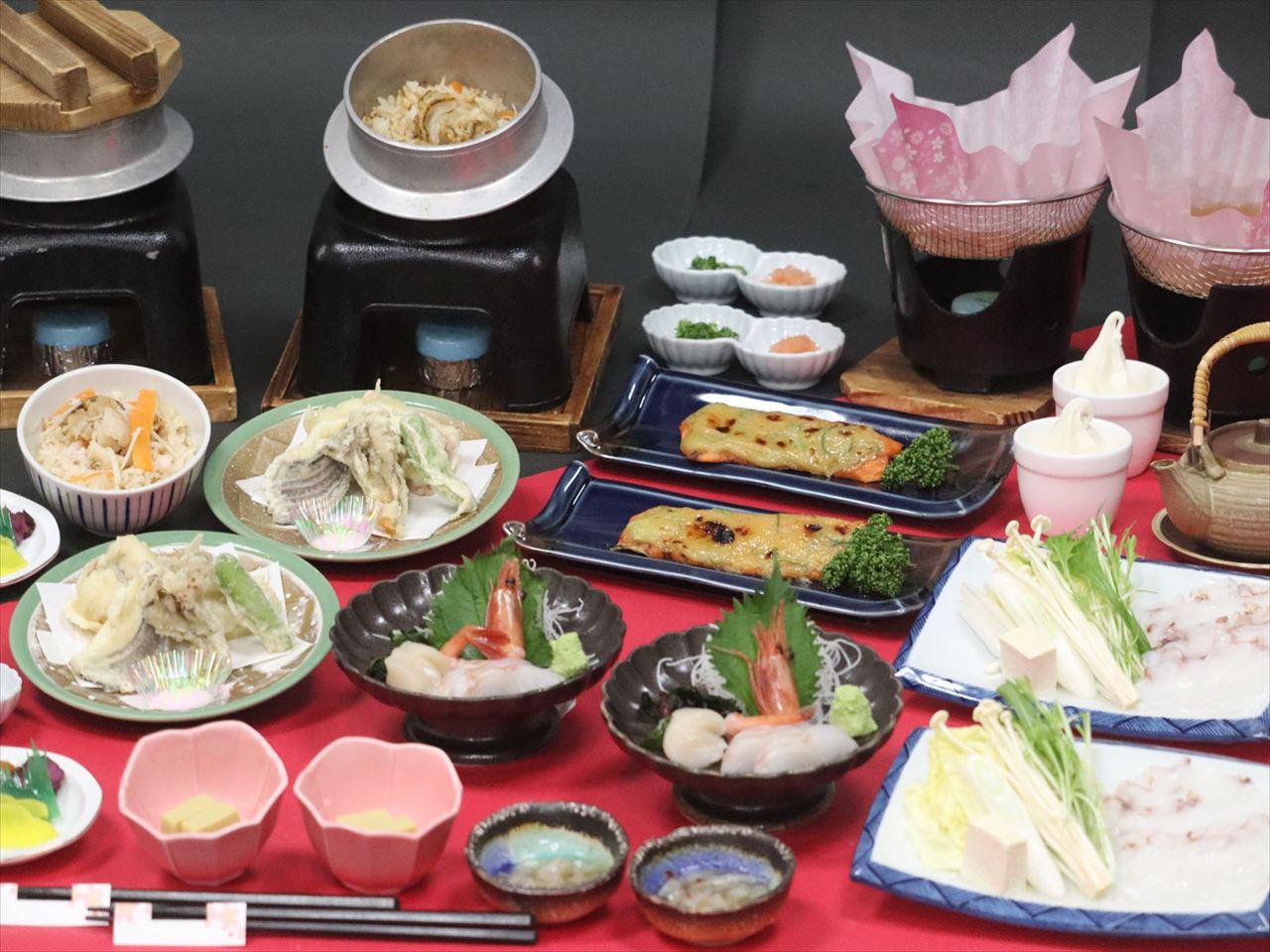 【釜飯御膳♪2食付きプラン】＊海鮮コース＊