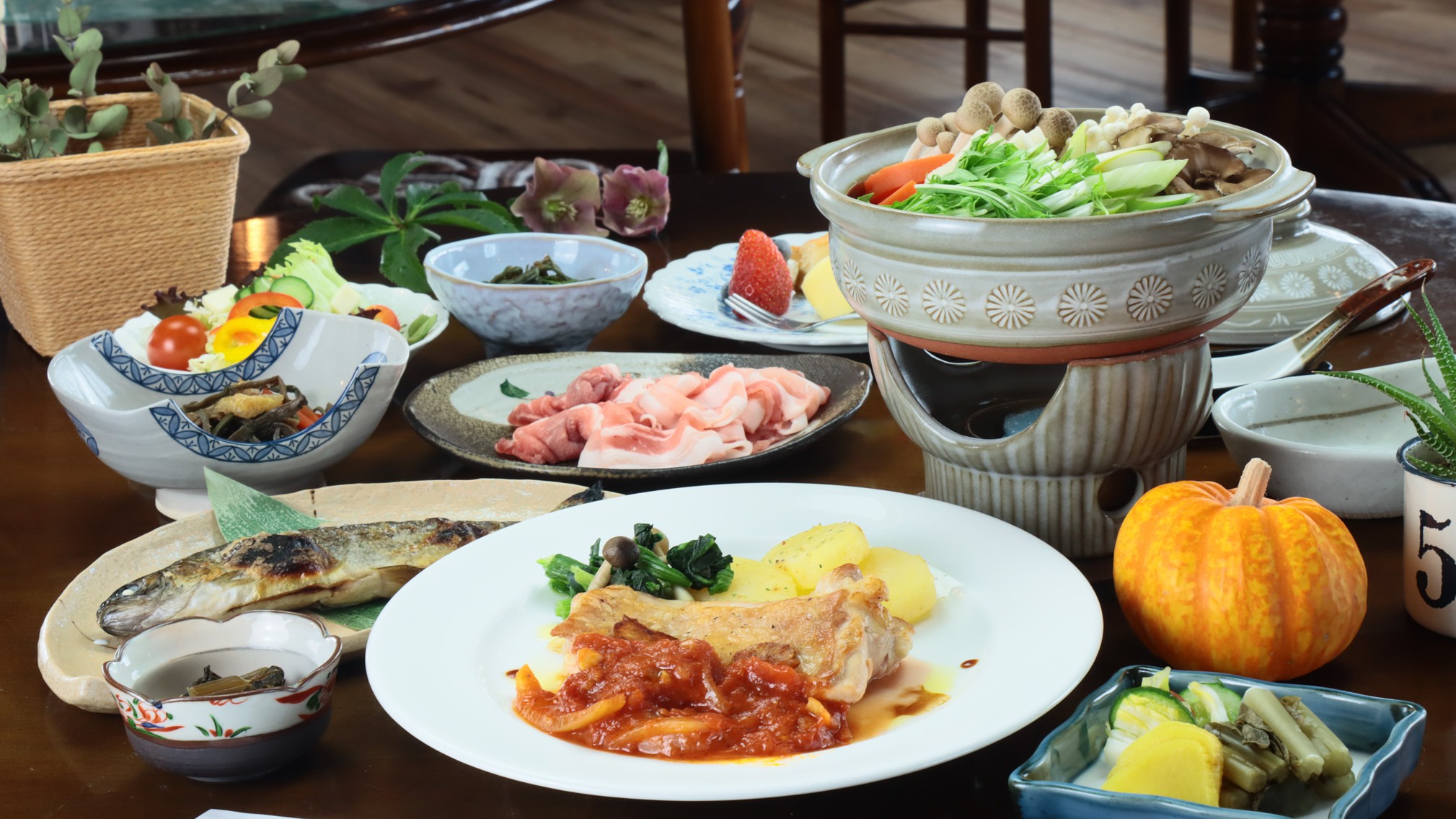2026年5月〜【1泊夕食付】朝ゆっくりしたい方にお勧め！夕食は自慢の料理を【グリーンシーズン】