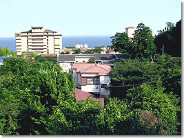 客室から見た風景