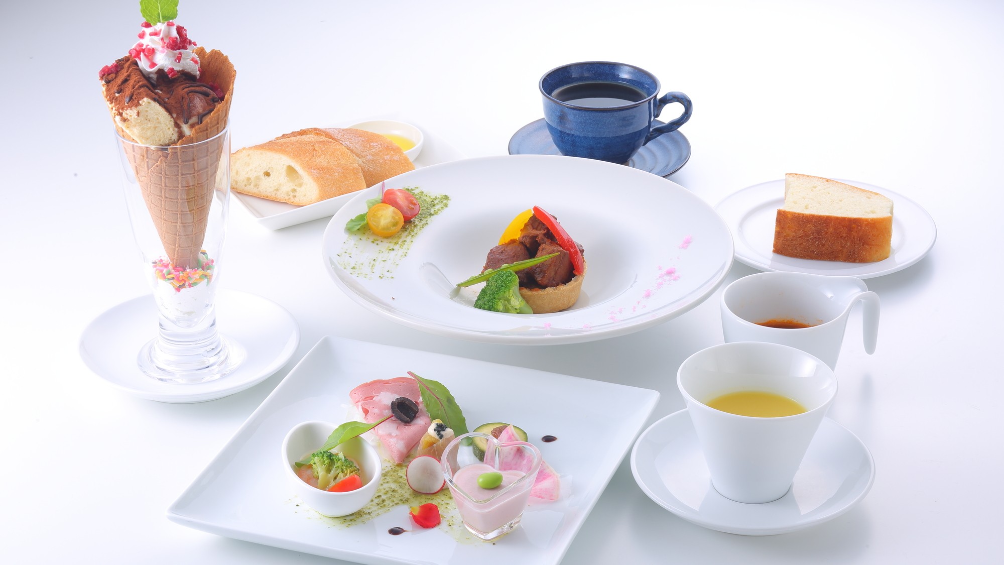 ・【il favore／ランチ：エレガンスランチ】レストランメニュー一例