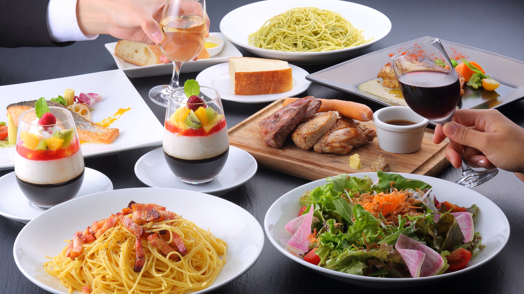 ・【il favore／ディナー：コースメニュー】レストランメニュー一例