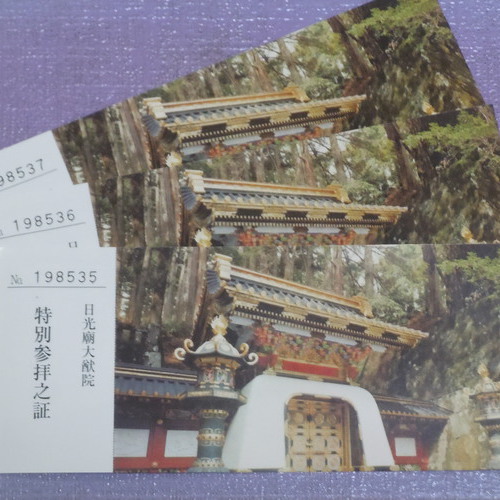 【日光の歴史探索】徳川三代将軍「家光公」の廟所☆大猷院拝観券付プラン