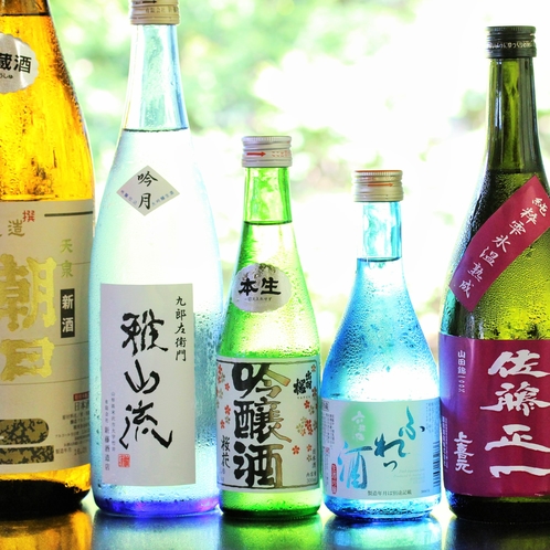 山形県産　日本酒（一例）